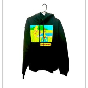 DUMBGOODBlack Sweater with Colorful Graphic Design 3 size S available